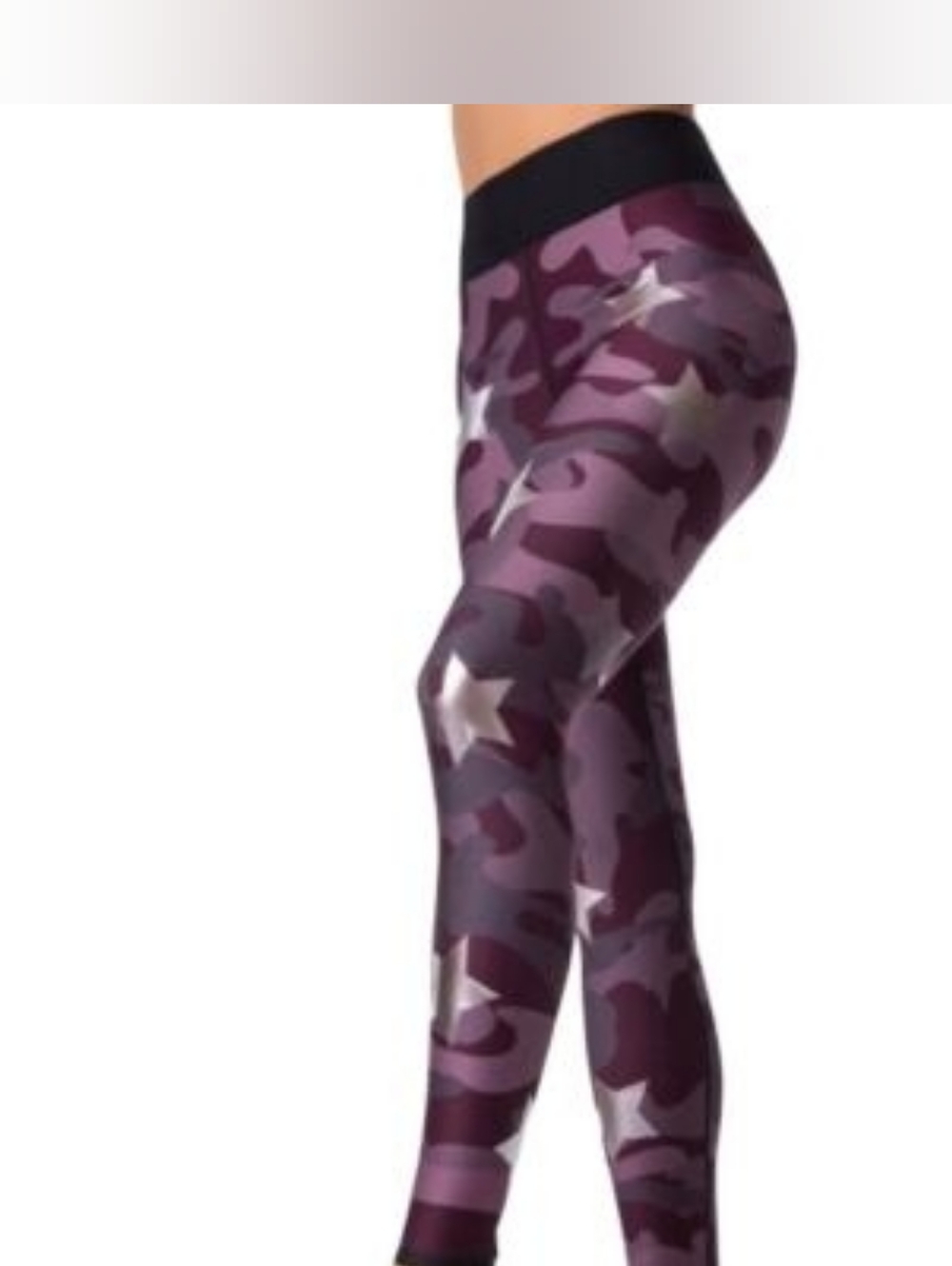 ultracor Purple Camo Star Print Leggings